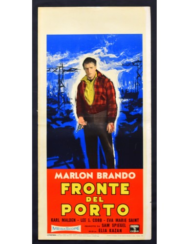 Locandina fronte del porto - locandina,