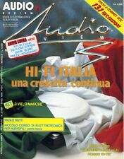Rivista hi-fi AUDIO REVIEW n. 91 - Febbraio 1990