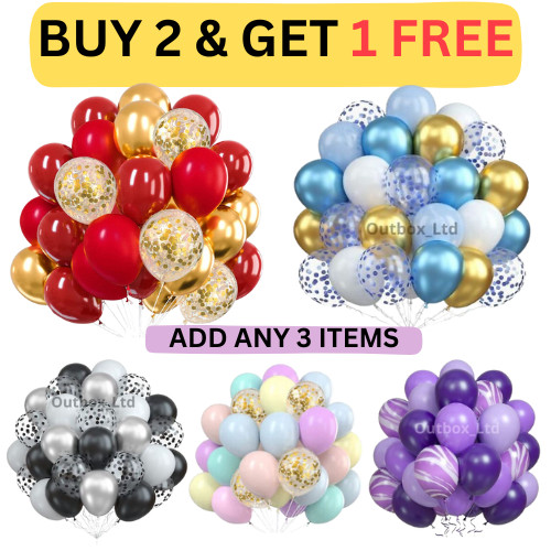100 palloncini lattice - 10-100,