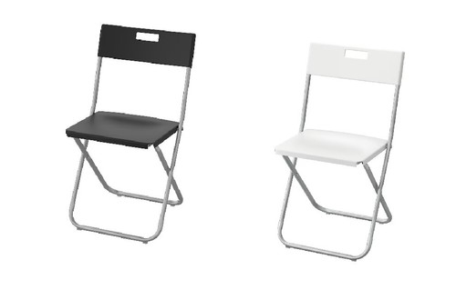 Ikea gunde sedia pieghevole - gunde,