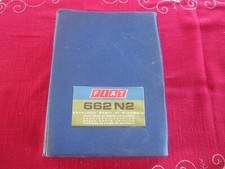 FIAT  Autocarro 662 N2 N2P CATALOGO RICAMBI Parti di Ricambio ORIGINALE 1969