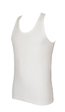 Canotta canottiera uomo spalla