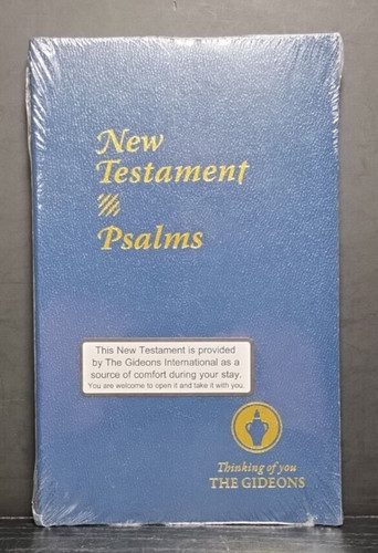 New testament psalms gideons - new,
