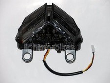 LED Fanale Posteriore Nero Ducati Streetfighter 848 1100 Fumè Luce di Coda