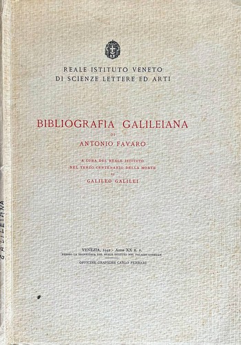 Bibliografia galileiana - galileiana,