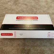 Tellurium Q Blue II RCA cavo cinch 1 m nuovo/confezione originale