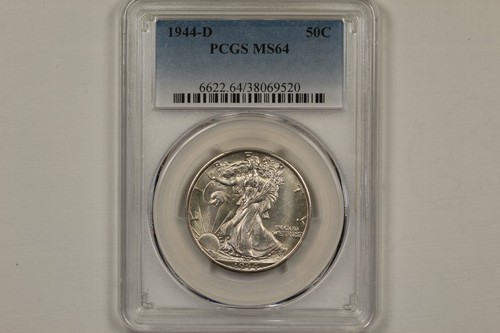 1944 mezzo dollaro walking - 1944-d,
