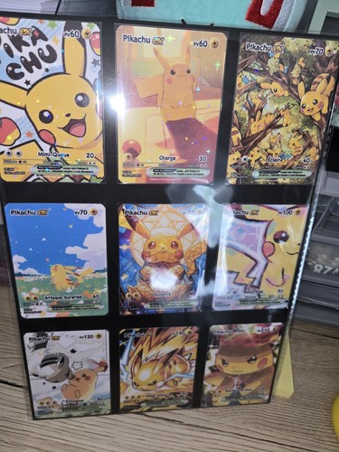 Cartes pokémon pikachu - pikachu, ex