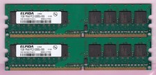 2GB 2x1GB PC2 5300 DDR2-667