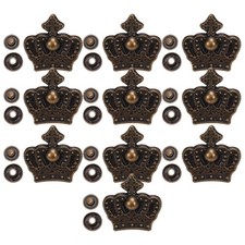  10 Sets Button Fastening Pulsanti Vintage Accessori Artigianali Fai-da-te