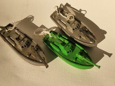 3 Plastic vintage PATROL BOATS