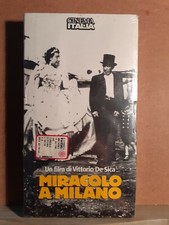 Miracolo a milano - vhs, cinema italia9, l'unità , vittorio de sica