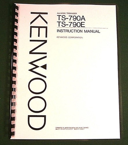 Kenwood 790a manuale - kenwood, di