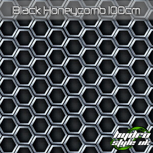 Rolled black honeycomb - black,