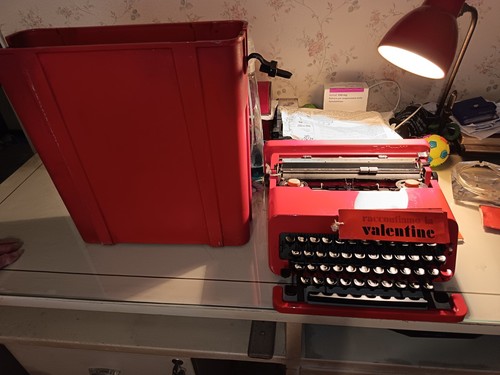 Olivetti valentine rossa - valentine,