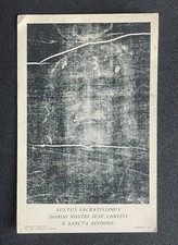 Cartolina  Sacra Sindone Vultus Sacratissimus (x1171)  fp vg