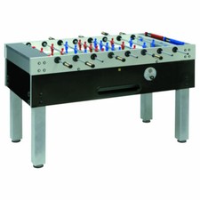 GARLANDO calciobalilla linea bar TOURNAMENT con aste rientranti e gettoniera