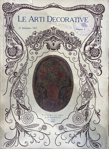Arti decorative rassegna - le,