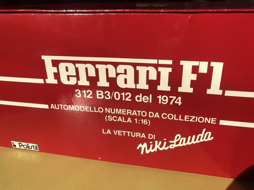 Modellismo ferrari 312 012 - 312, b3/012