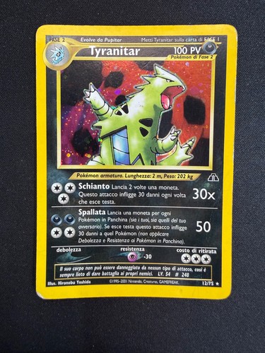 Pokemon tyranitar neo - tyranitar,