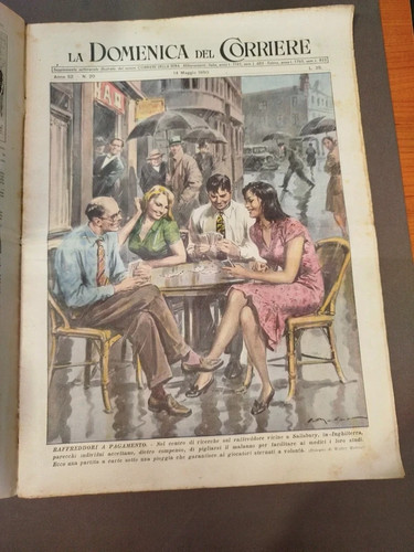 Domenica del corriere 1950 - domenica,