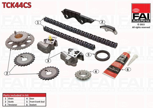 Kit catena distribuzione - catena,