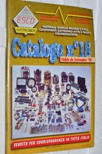 ESCO ELECTRONIC SURPLUS COMPONENTS - CATALOGO N°18 VALIDO DA  SETTEMBRE 1998