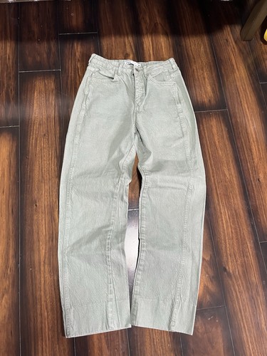 Jeans donna zara verde - donna,