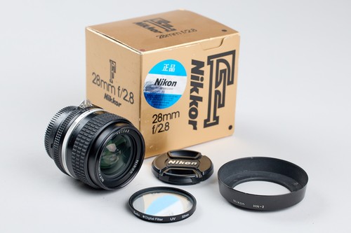 Nikon nikkor 28mm 2 - ai-s,