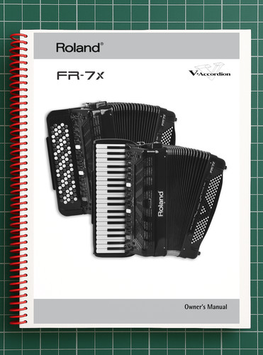 Roland 7xb manuale - roland,