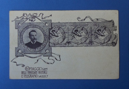 Cartolina postcard poste - cartolina,