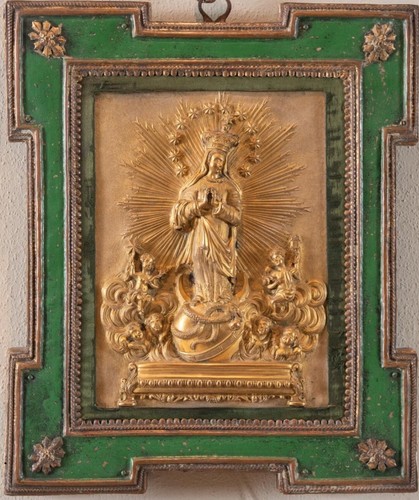 Madonna assunta altorilievo - madonna, in
