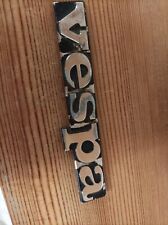 TARGHETTA SCRITTA STEMMA Anteriore Posteriore Originale Piaggio Vespa  Pk 50 125