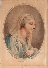 Stampa antica  A Vestal