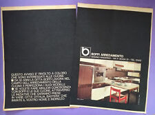 Pubblicita'Advertising Werbung Originale Vintage BOFFI Arredamento 1965(A15)