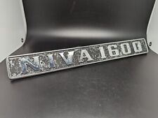 LADA NIVA 1600 1.6 LOGO SIGLA EMBLEMA FREGIO STEMMA SCRITTA TARGHETTA BADGE NOME