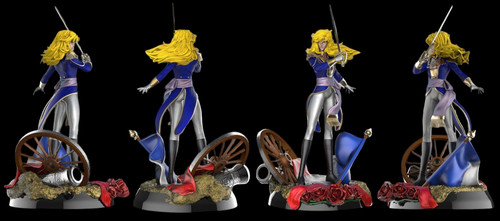 Lady oscar fan art model - lady, kit
