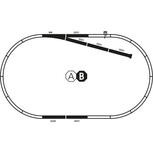 Piko 55310 set binari b - set, a: