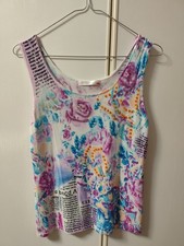 Top Canotta Donna Seta E