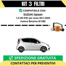 Kit 3 Filtri Tagliando per