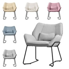 Poltrona reclinabile poliestere con cuscino ergonomico sfoderabile vari colori