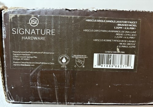 Rubinetto bagno singolo - , foro