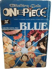 One Piece BLUE Grand Data File B prima edizione italiana Star Comics Manga 2003