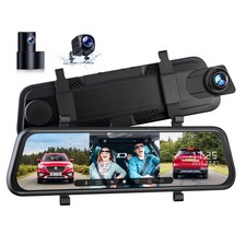 Dash Cam 1080P 10" 3 Canali
