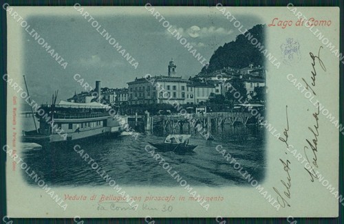 Como lago bellagio battello - lago, di