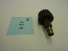 GILERA 175 ROSSO EXTRA albero motore con due ingranaggi originale