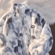 Cappotto uomo finto giacca zip