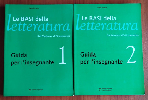 Basi della letteratura 2 - le, 1/