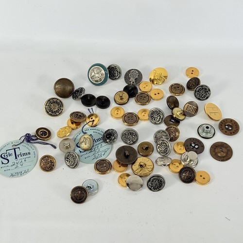 Lotto bottoni vintage argento