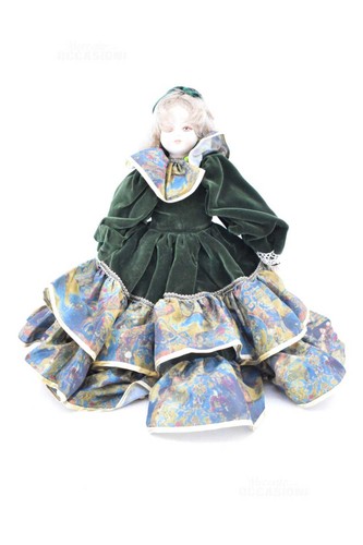 Bambola porcellana vestito - in,